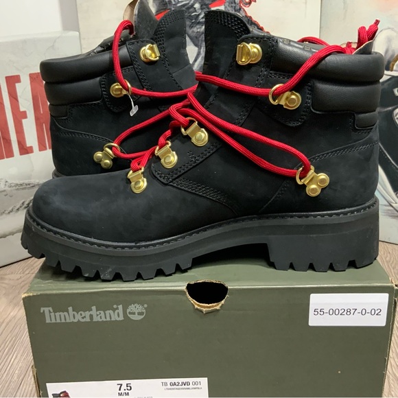 New Waterproof Timberland Vibram Sole Ltd Heritage 6 Inch Womens 8 Boots Black - Picture 8 of 10